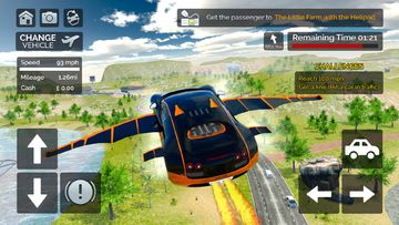 Flying Car Transport Simulator Game Screenshot