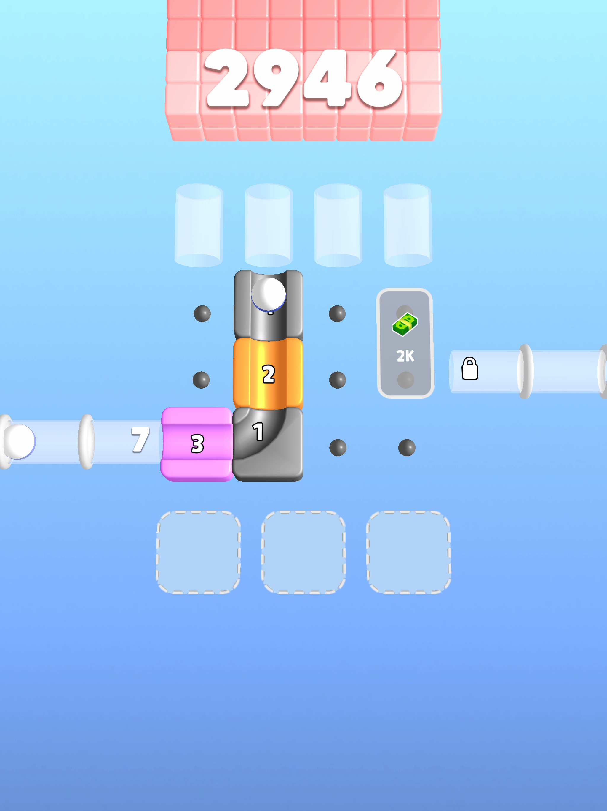 Balls n Platforms Game Screenshot