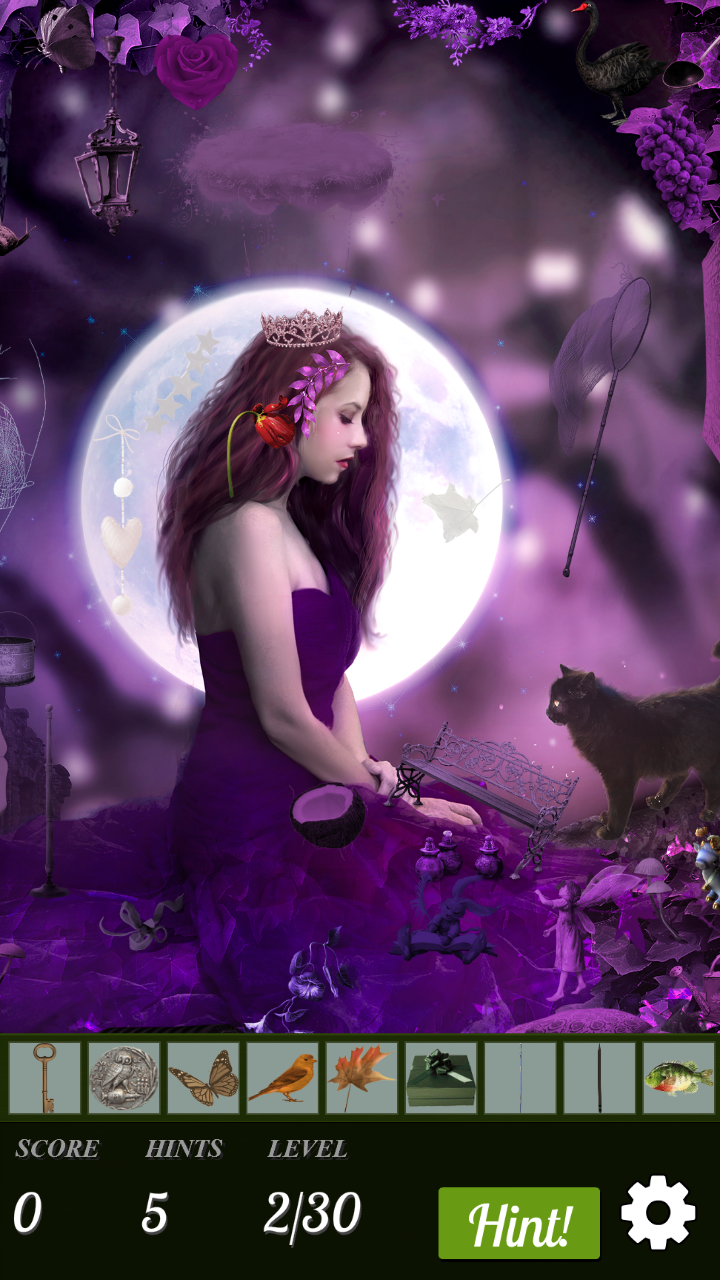 Hidden Object - Animal Family 🐶 🐱 🐷 Game Screenshot