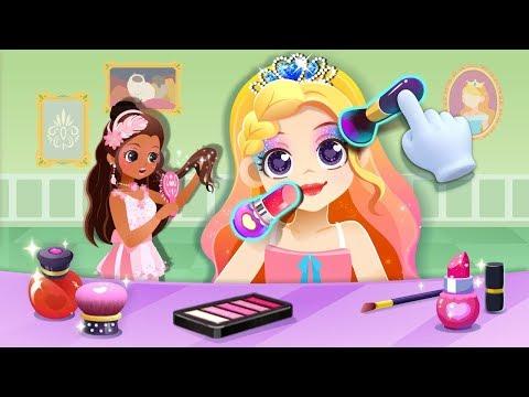 Screenshot of the video of Little Panda: Princess Makeup