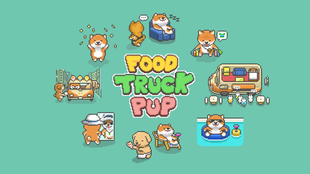 小狗縐紗店 : 烹飪廚師 Food Truck Pup遊戲截圖