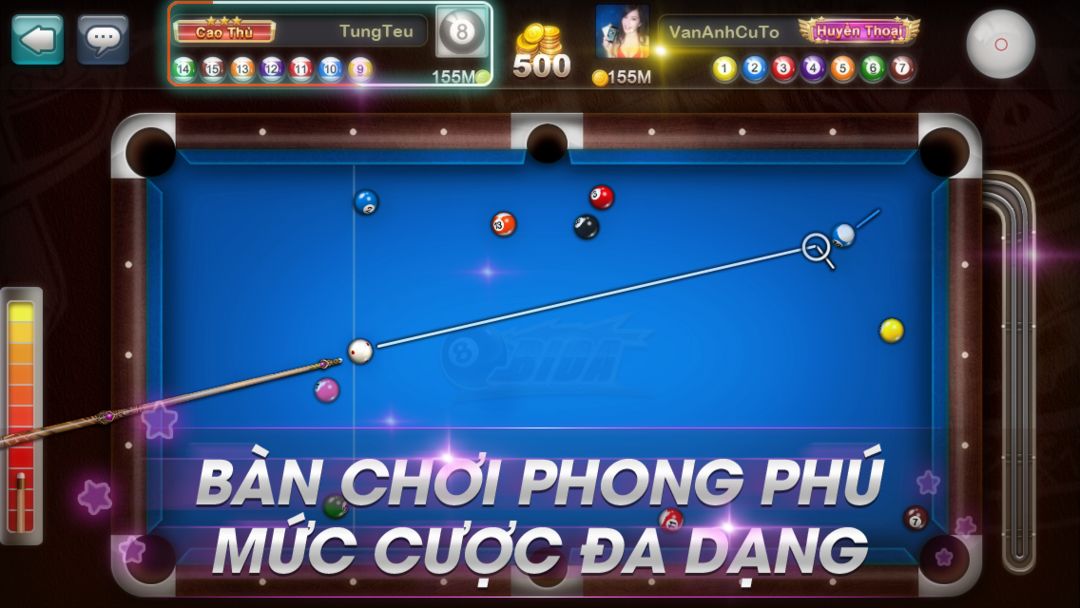 Screenshot of Billiard - 8 Pool - ZingPlay