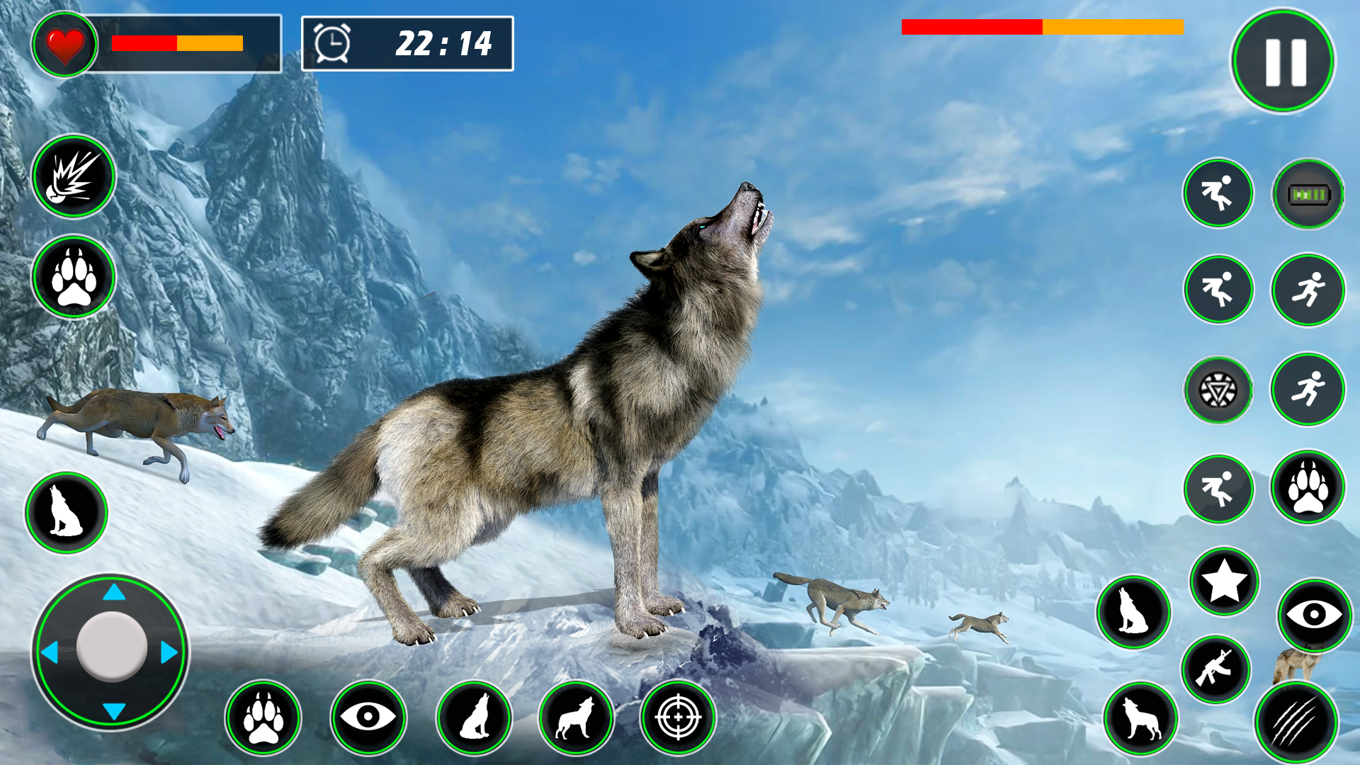 juegos de lobos lobo simulador 3d version móvil androide iOS descargar apk  gratis-TapTap