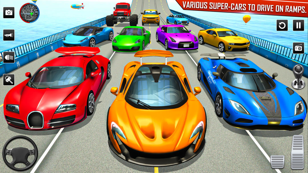 Ramp Car Stunts - Car Games ภาพหน้าจอเกม