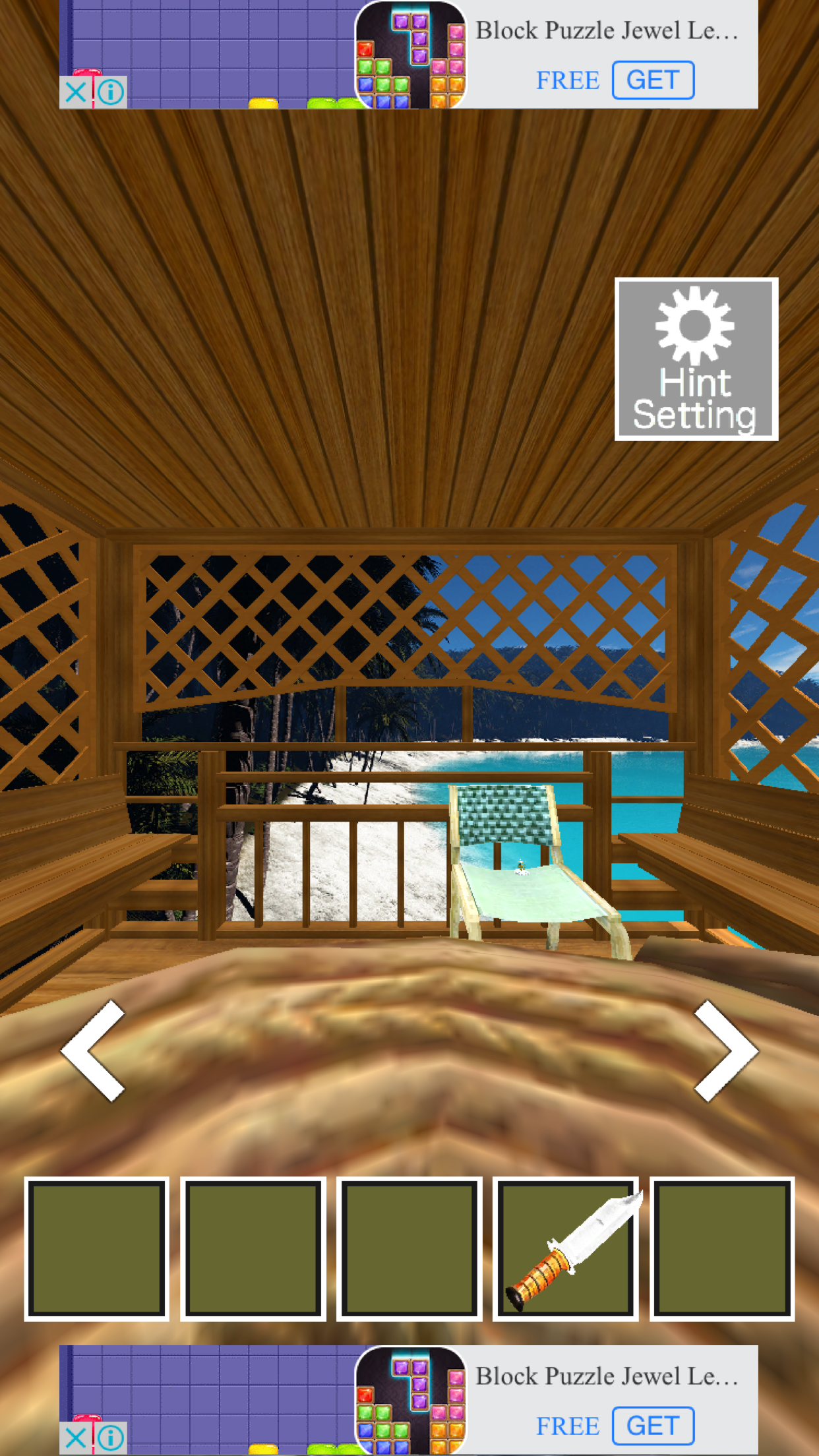 Escape from Beach Cottage Game Screenshot