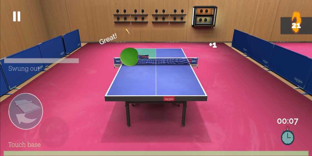 Screenshot of Table Tennis ReCrafted!