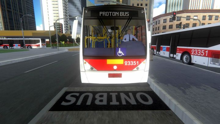 Screenshot of the video of Proton Bus Simulator