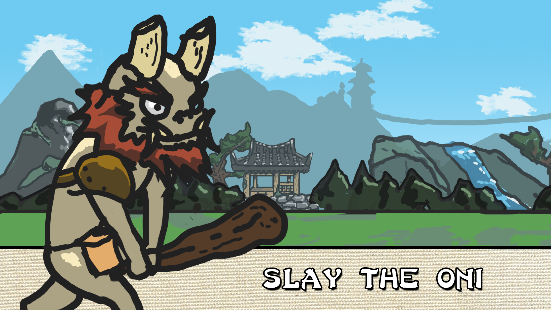 Captura de Tela do Jogo Ninja Guerra: Ataque dos Oni