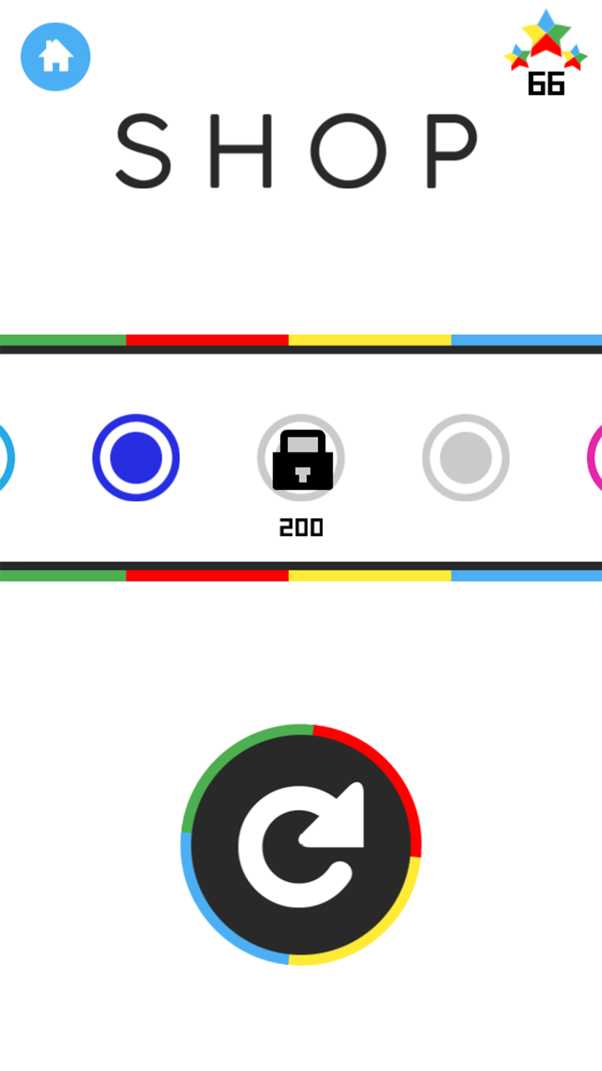 Shape Sprint Game Screenshot