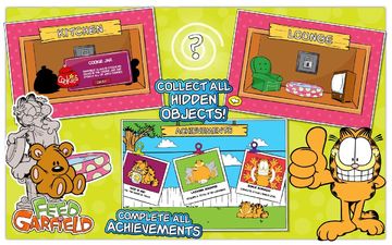 Скриншот игры 饥饿的加菲猫