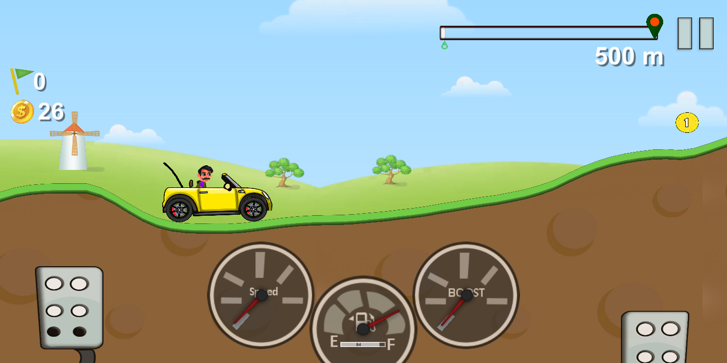 Captura de Tela do Jogo Bhide Car Race: TMKOC Game