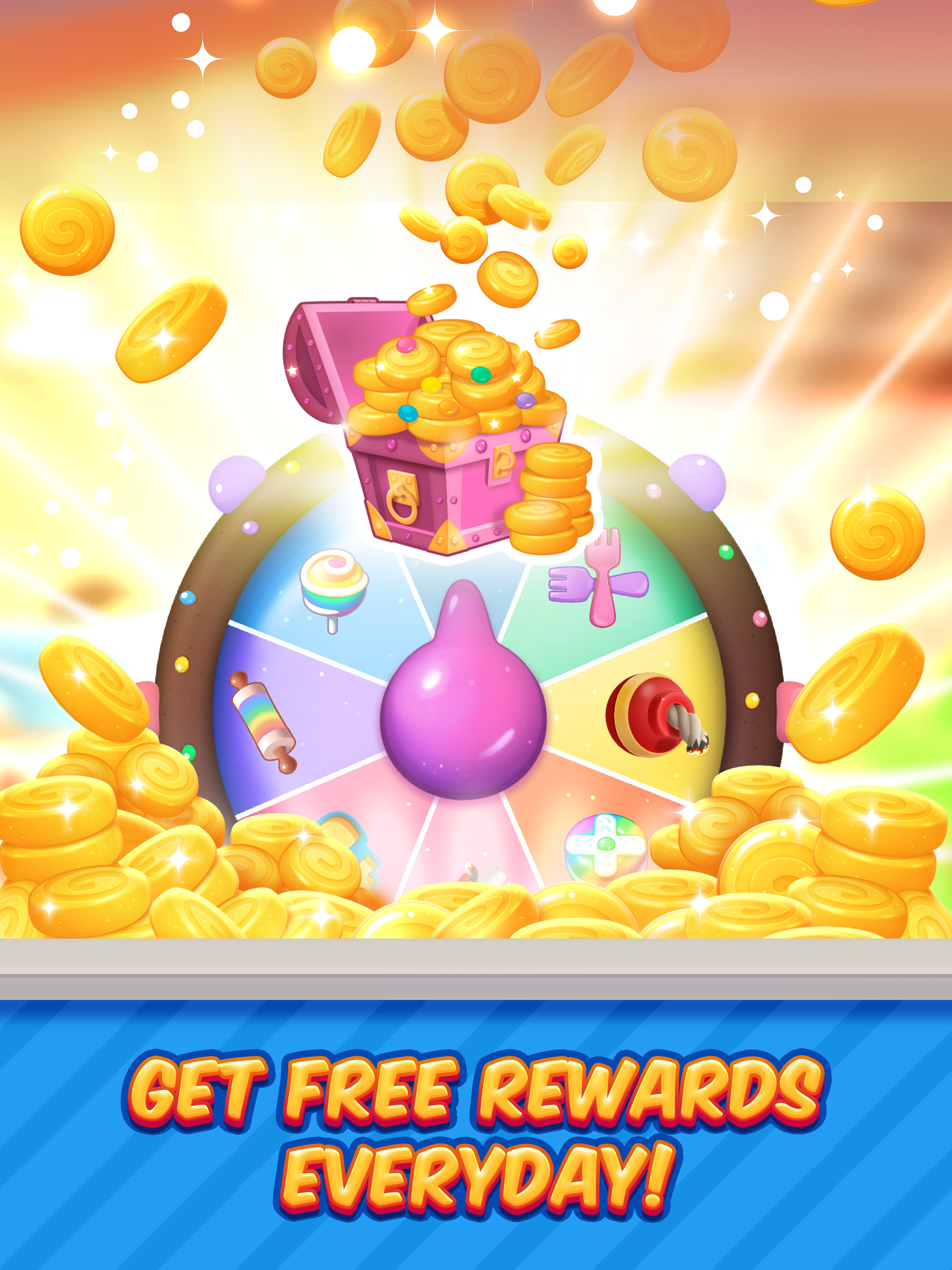 Cuplikan Layar Game Gummy Land - Match 3 Games
