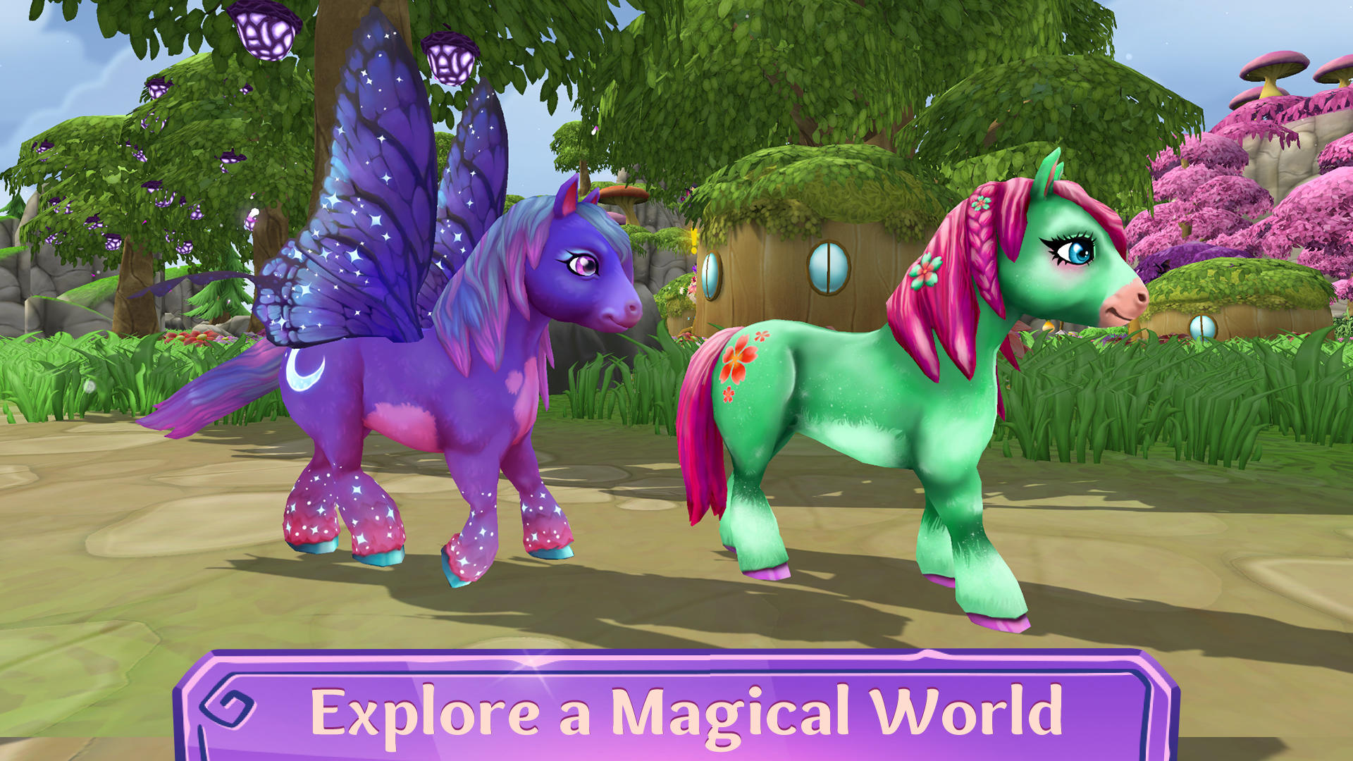 Pony Tales: My Magic Horse Game Screenshot