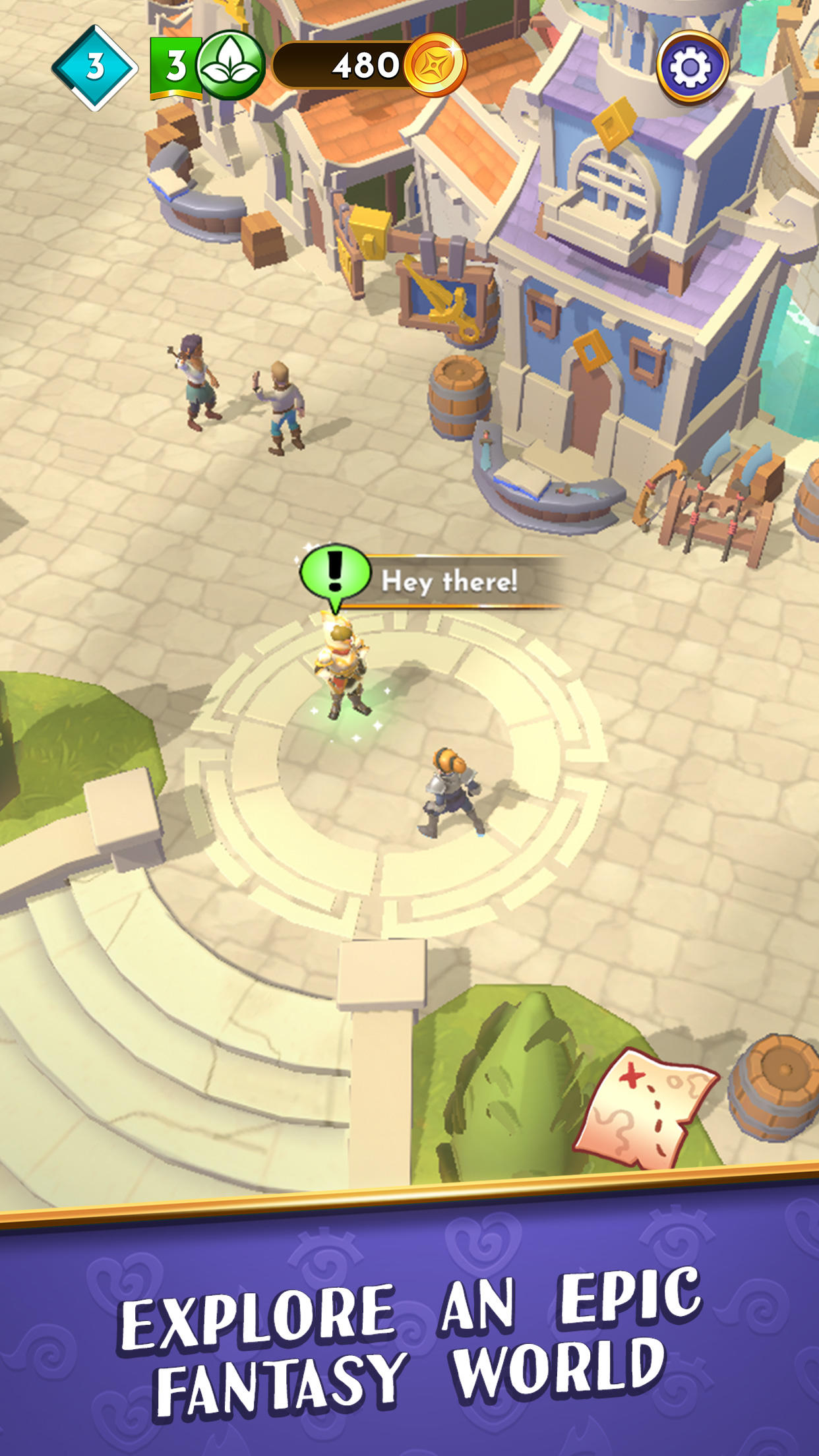 Mistland Saga: RPG Games Game Screenshot