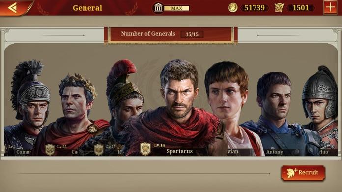 The Great Conqueror: Rome Game Screenshot