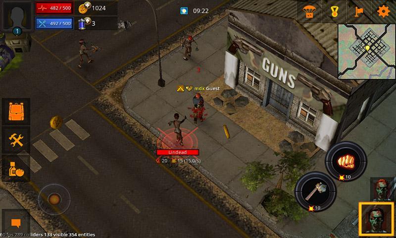 Zombie Raiders Beta screenshot game