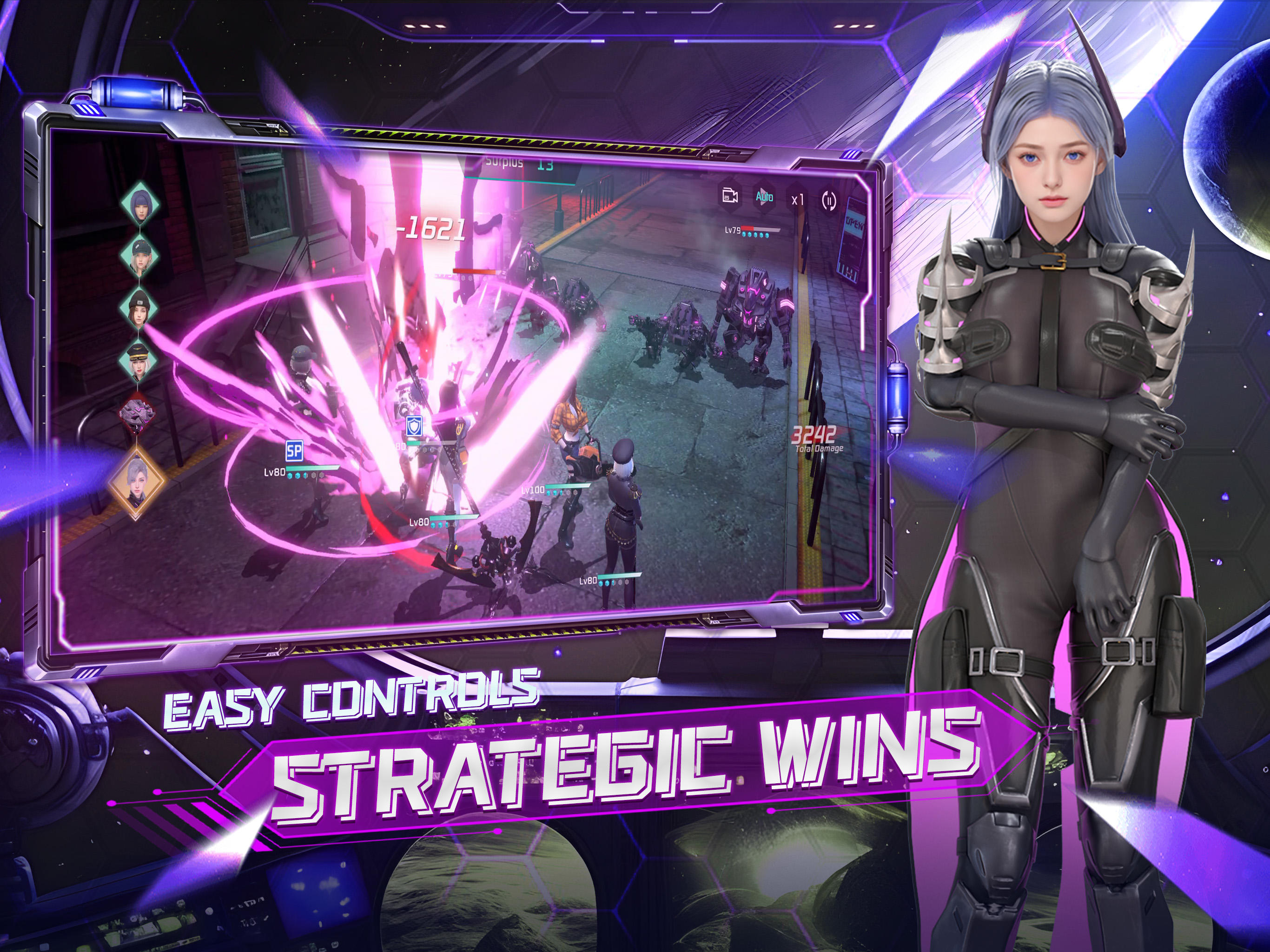 Legend of Goddess:The Last War Game Screenshot