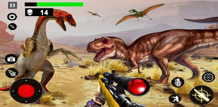 Jogo de Arma - Jogo Dinossauro APK (Download Grátis) - Android Jogo