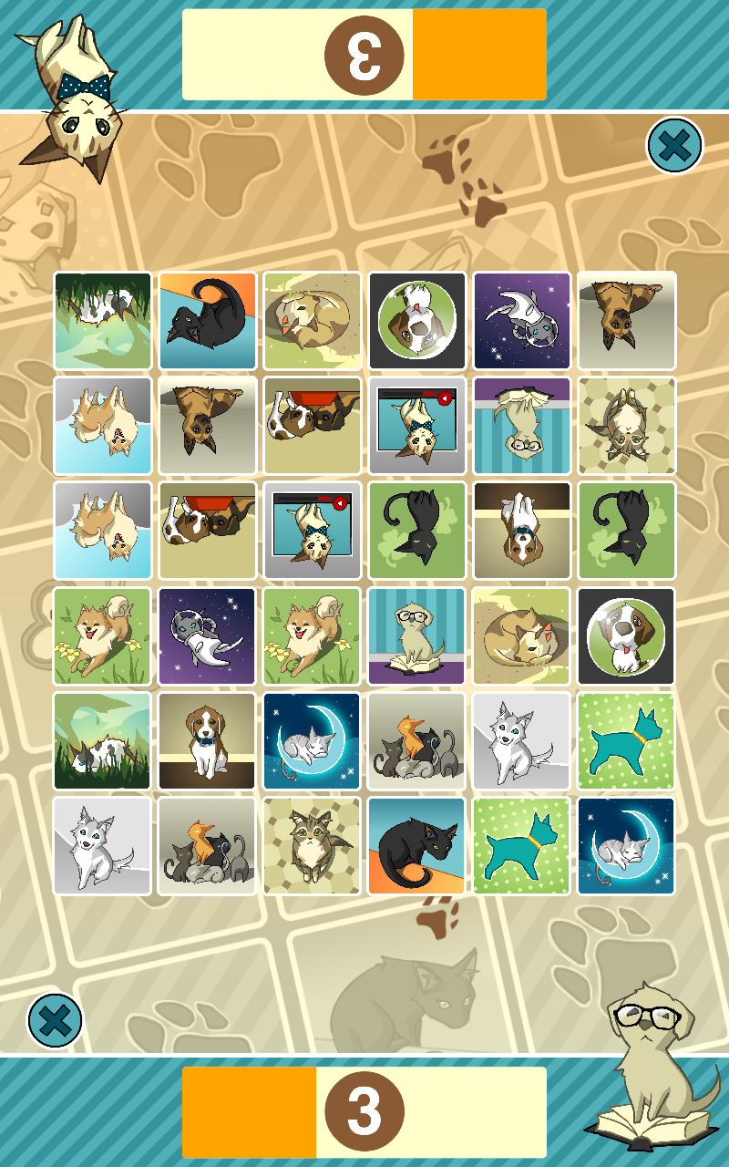 Pet MatchUp Game Screenshot
