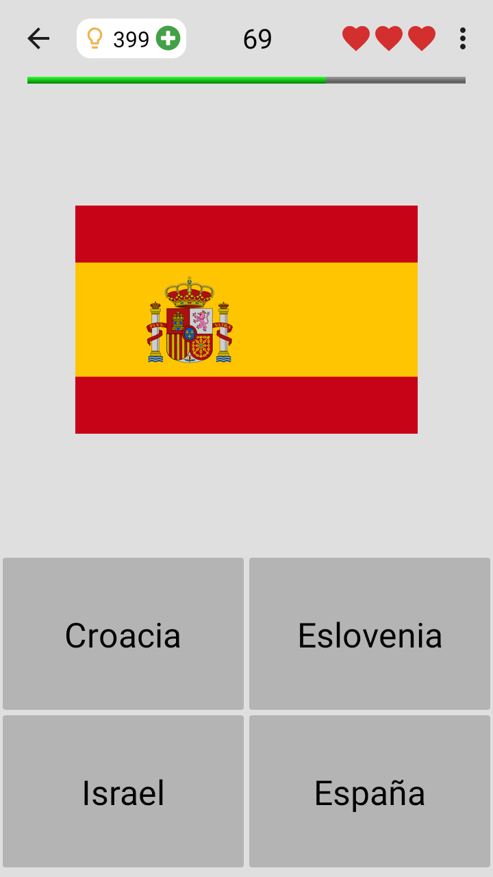 Screenshot 1 of Banderas nacionales del mundo 3.6.0