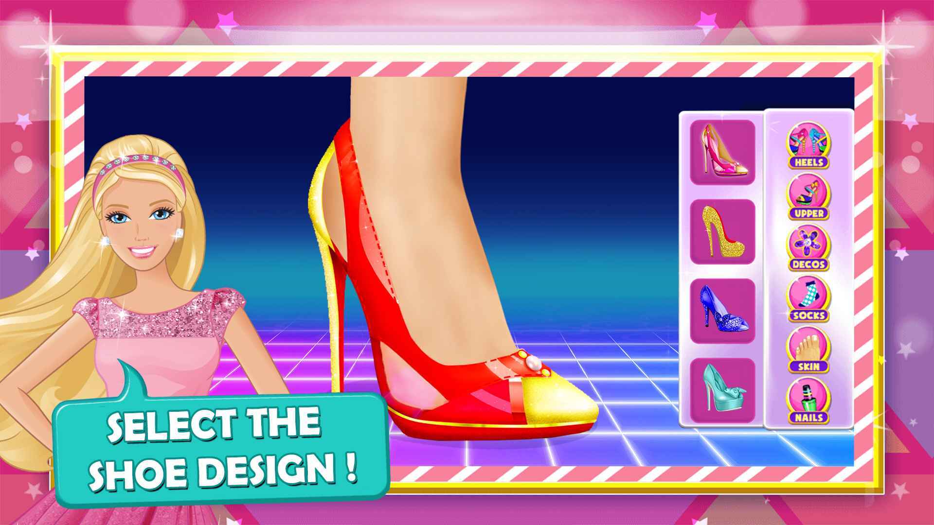 Captura de Tela do Jogo Shoe Game Sneaker Designs 3D