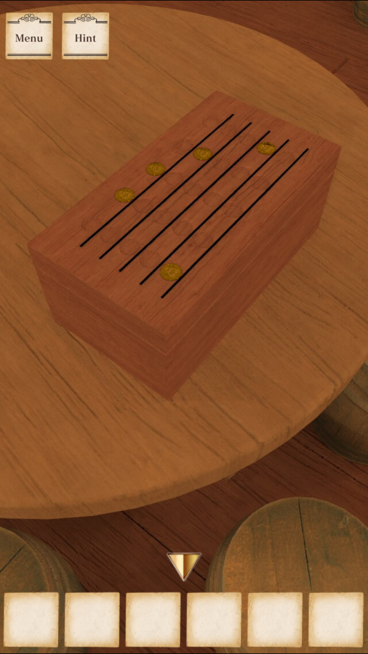 Скриншот игры 脱出ゲーム - ふくろうの歌声亭 -