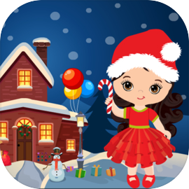 Christmas Girl Rescue Kavi Escape Game-297