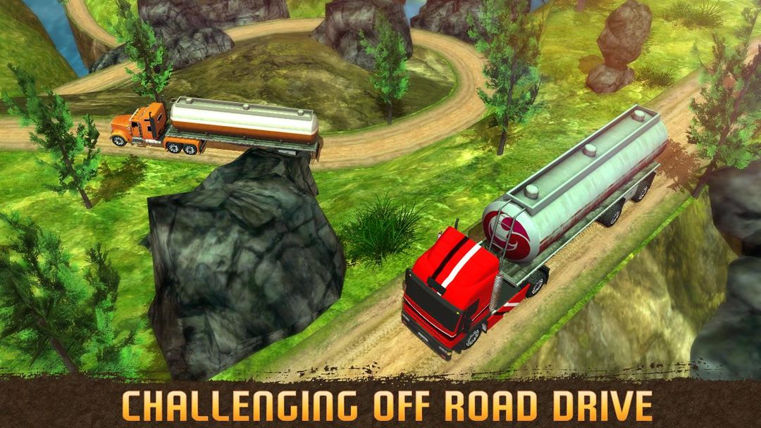 Uphill Oil Truck Simulator - Transporter 2018遊戲截圖