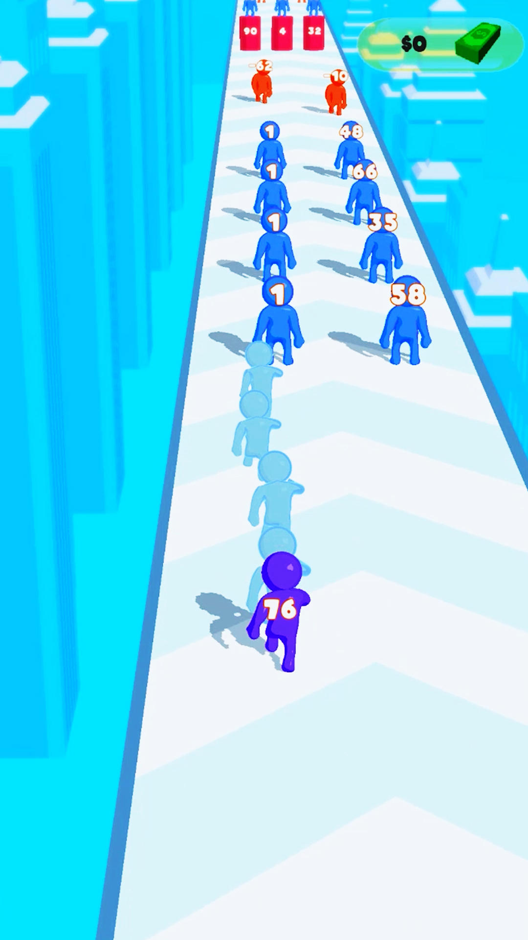 Clone Runner ゲームのスクリーンショット