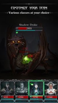 Dungeon Survivor II: Dark Tide Game Screenshot
