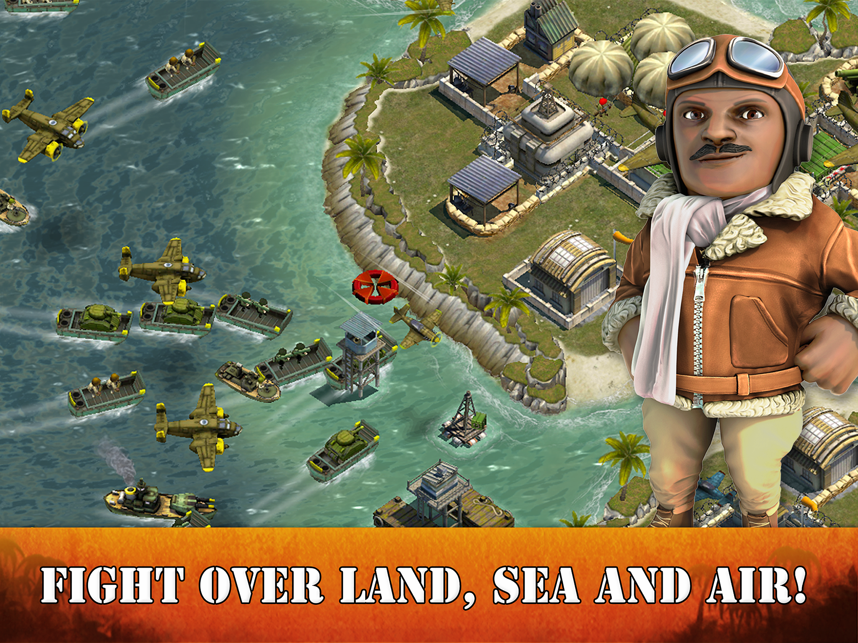 Battle Islands Game Screenshot
