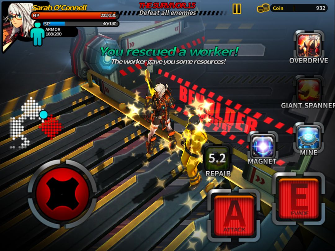 Screenshot of Smashing The Battle