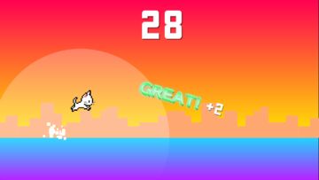 Cat Jumping! Game Screenshot