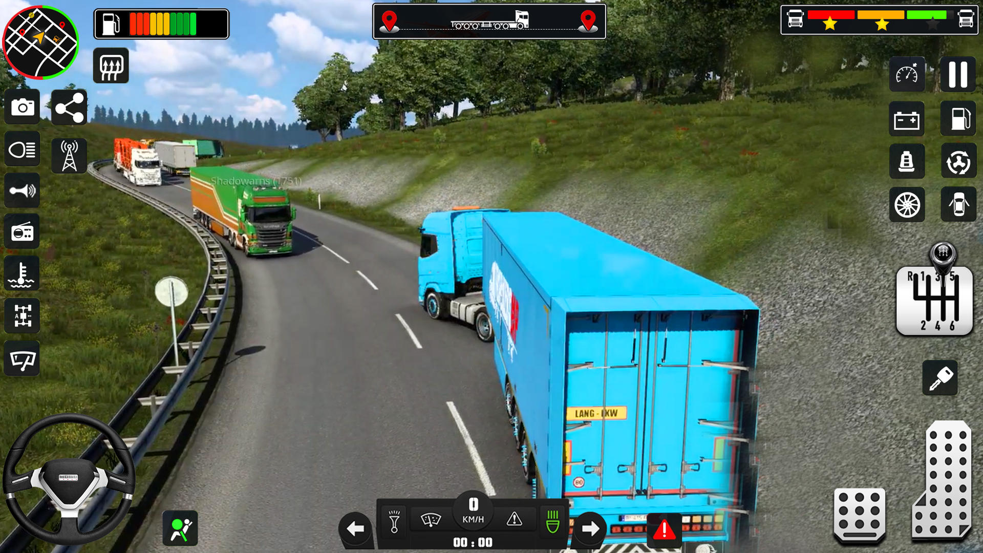 Screenshot of Euro Truck Simulator Highway