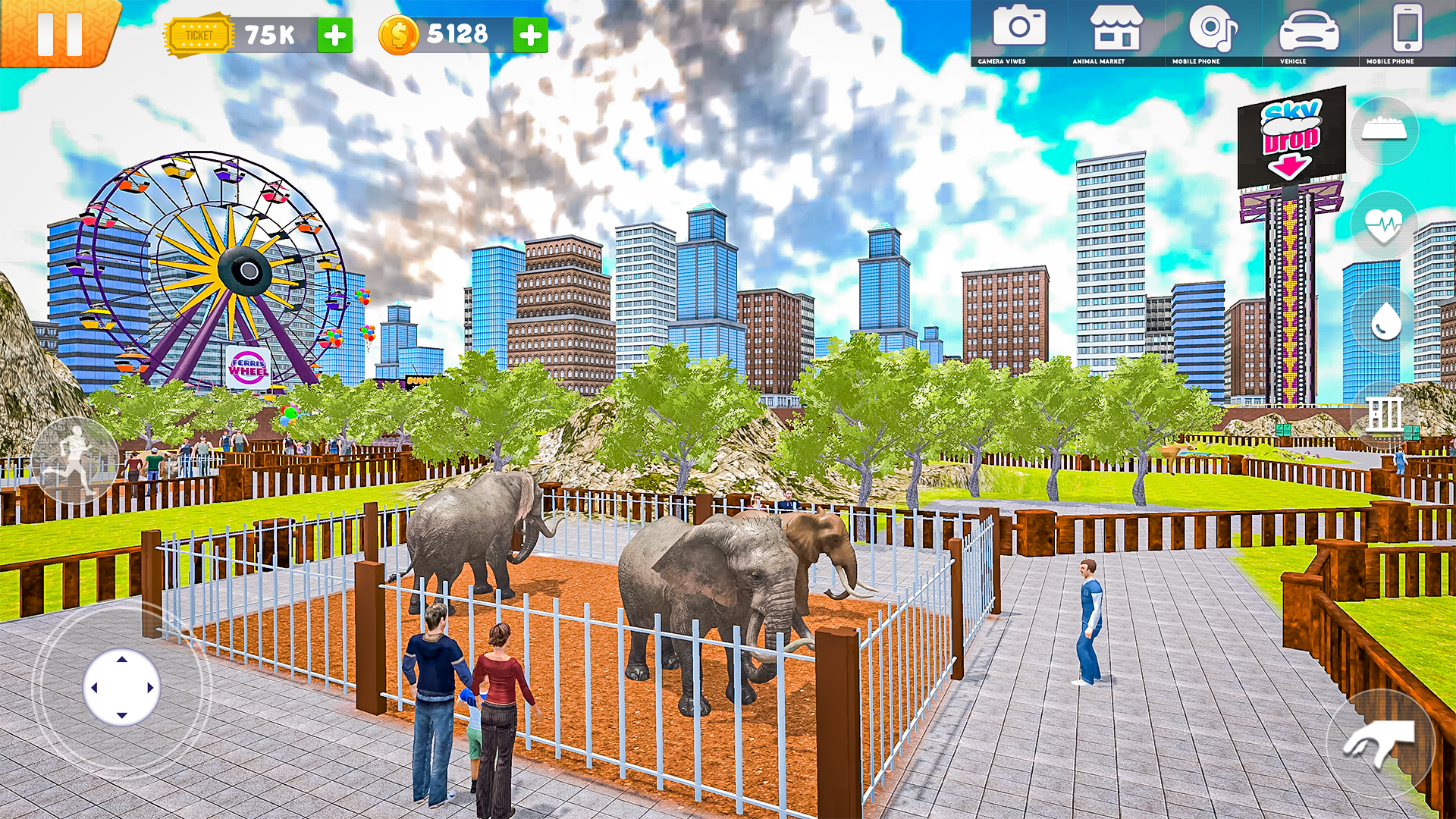 Animal Shelter: 3D Safari Zoo Game Screenshot