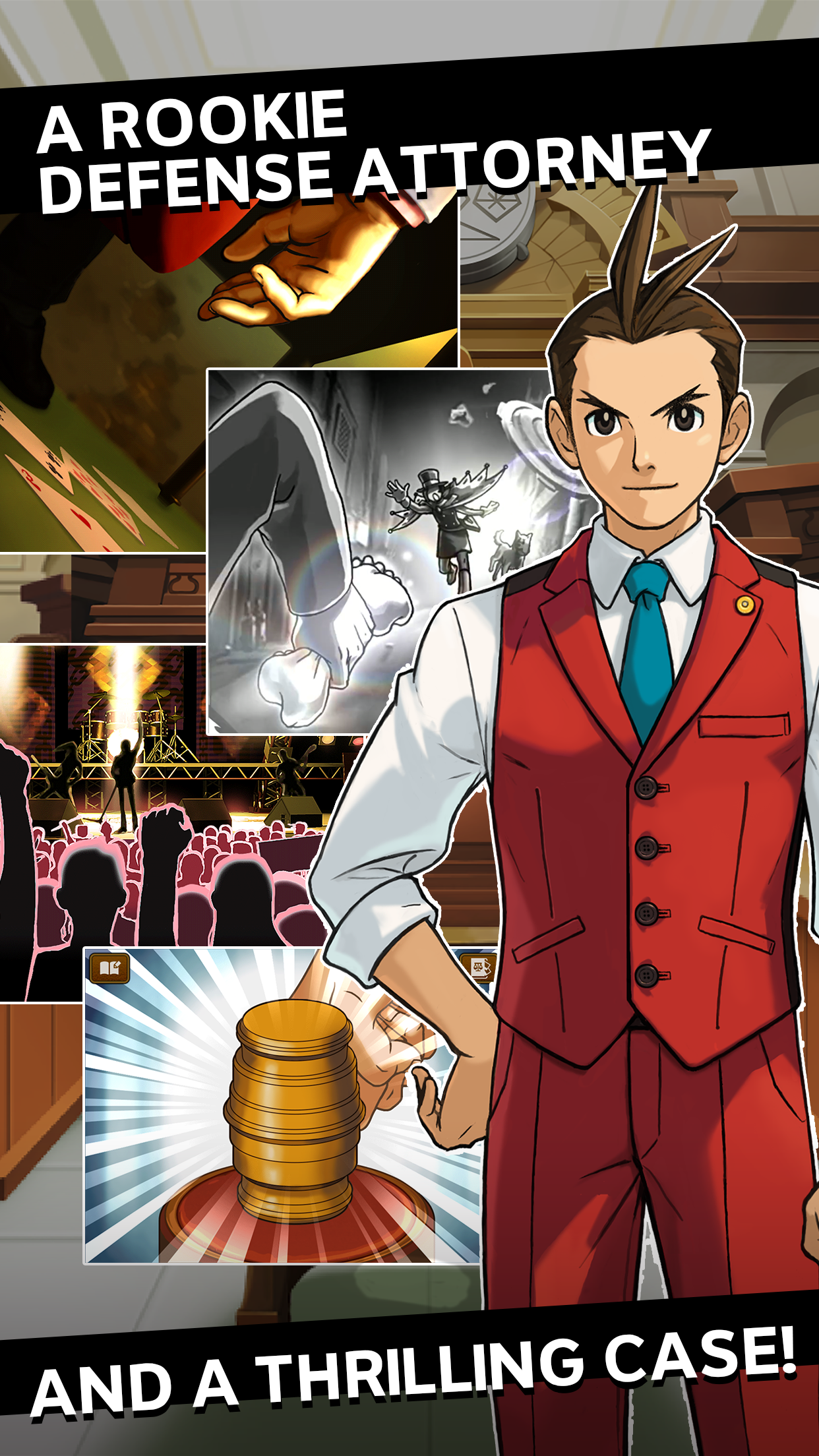 Apollo Justice Ace Attorney Game Screenshot