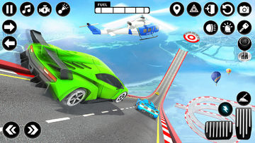 Mega Ramp Car Games: GT Stunts Game Screenshot