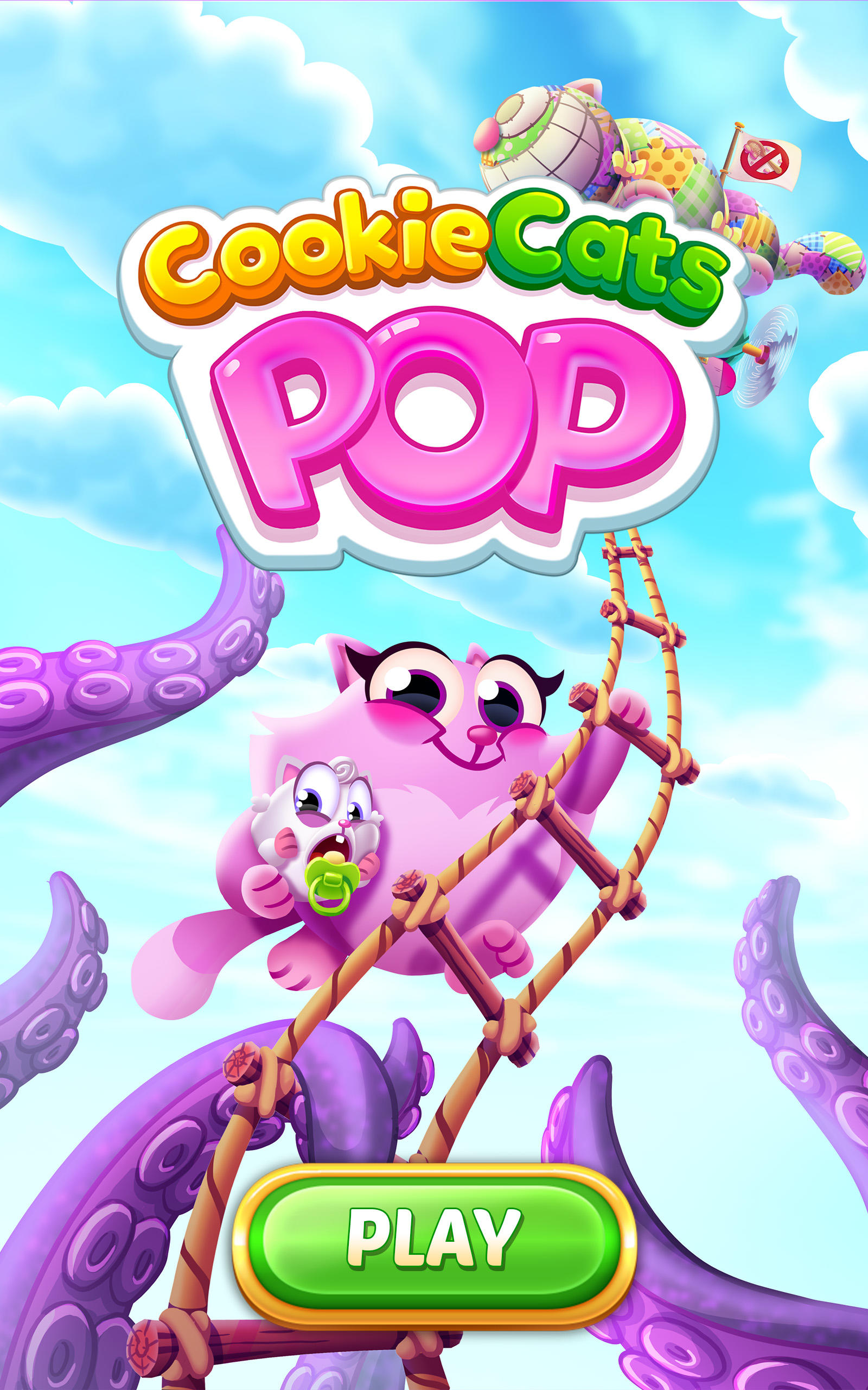 Cookie Cats Pop - Bubble Pop Game Screenshot