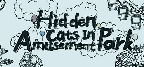 Banner of Hidden Cats In Amusement Park 
