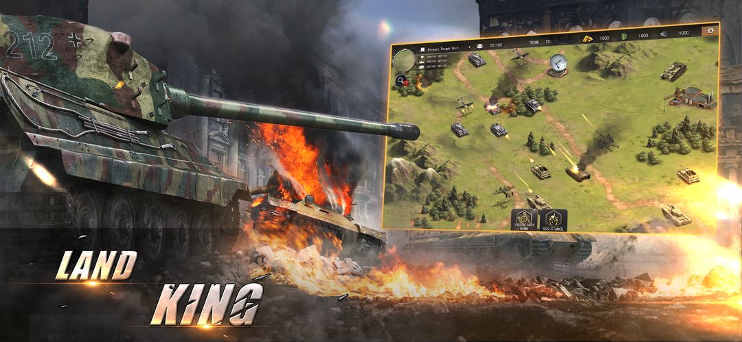 World War 2: Strategy Games WW2 Sandbox Tactics ภาพหน้าจอเกม