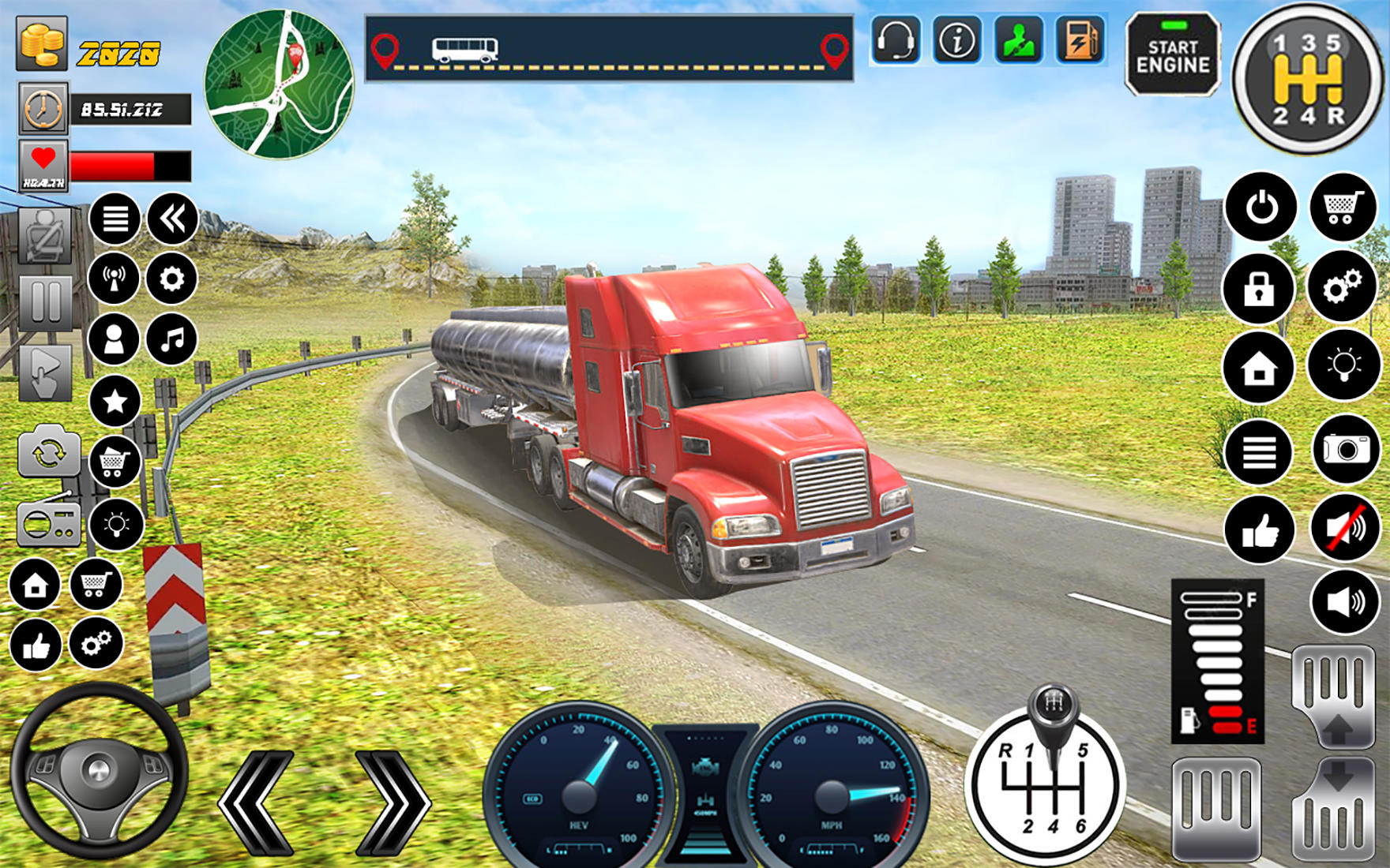 Indian Cargo Truck Games Sim Game Screenshot