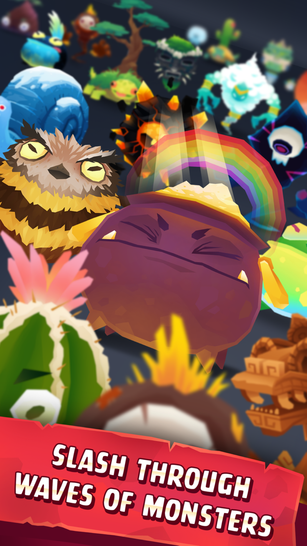 Slash Mobs Game Screenshot