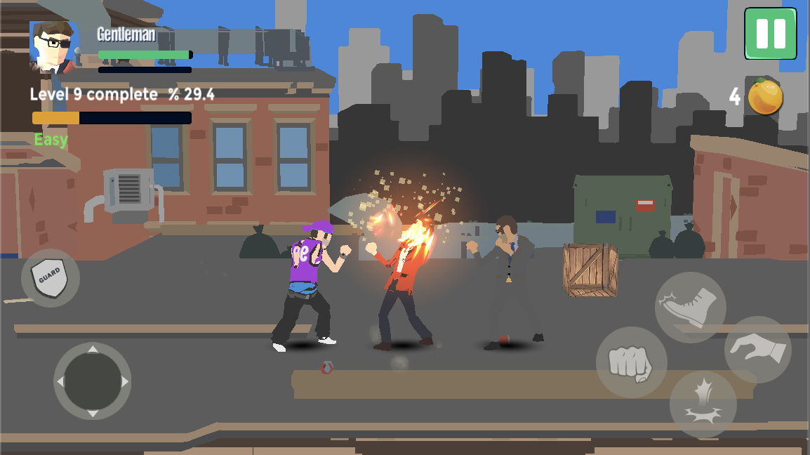Gangster Street Fight ภาพหน้าจอเกม