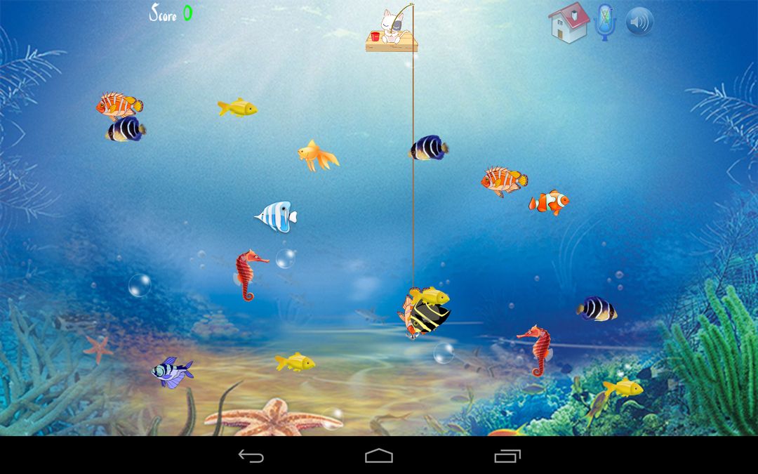 Cat Fishing screenshot game