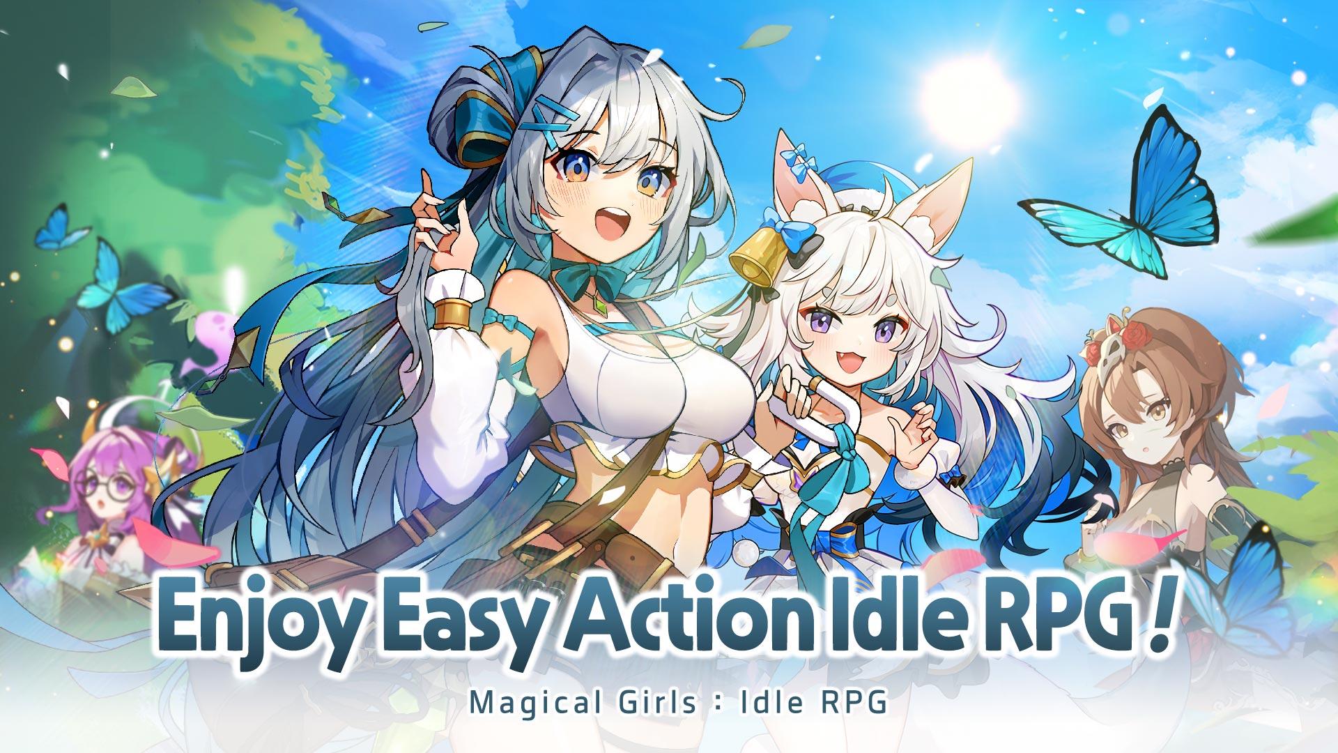 Magical Girls Idle - 2400gacha screenshot game