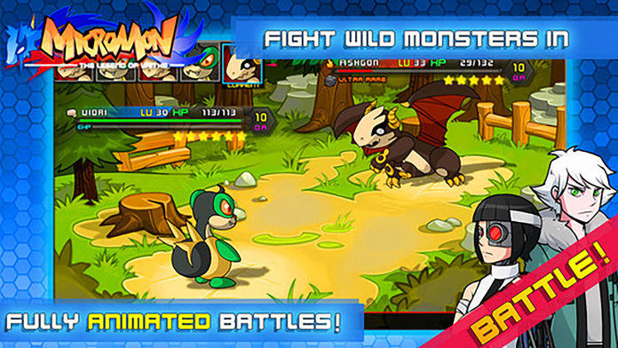 Micromon Game Screenshot