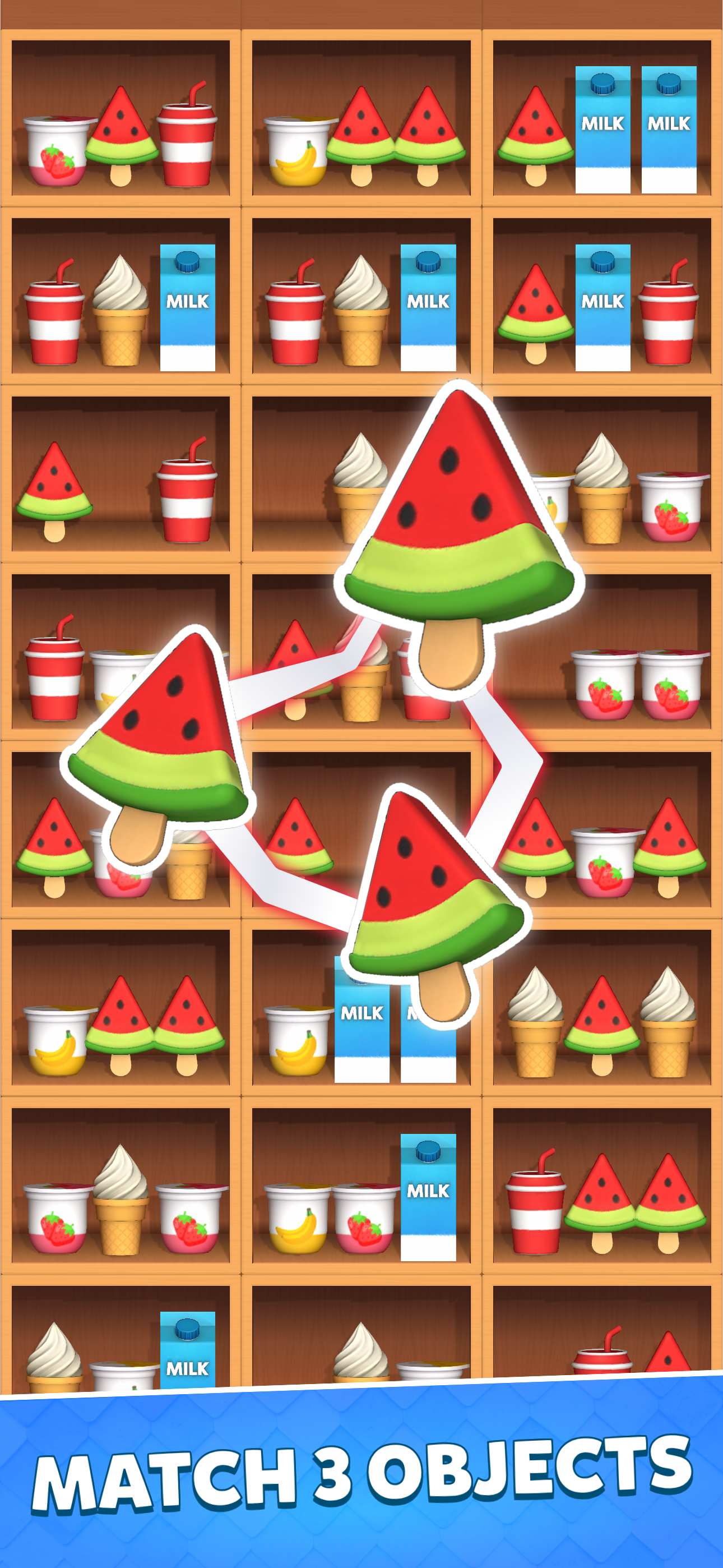 Shelf Sort Game Screenshot