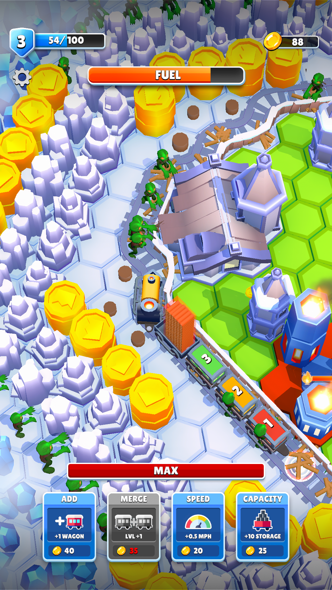 Express Odyssey Game Screenshot