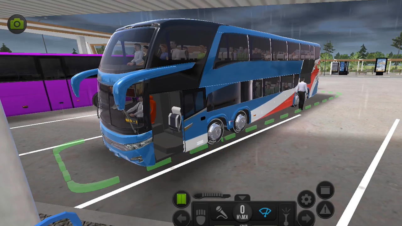 Bus Simulator Ultimate Speed ゲームのスクリーンショット