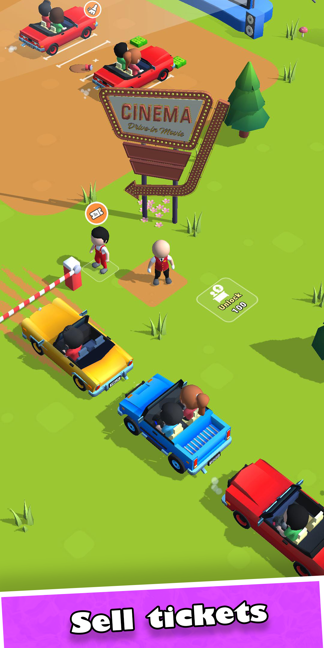 Drive-In Cinema ภาพหน้าจอเกม